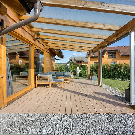 Chalet Wood House Bela Krajina - Happy